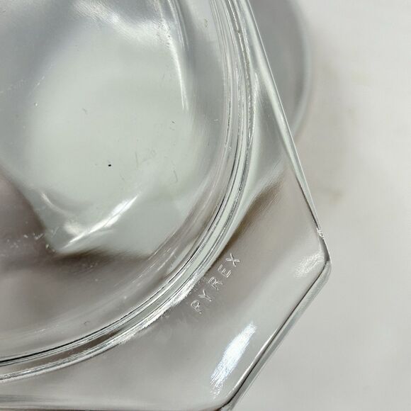 Vintage Pyrex 043 Early American Casserole & Lid  1.5 Quart Oval Brown Gold USA - Picture 11 of 13